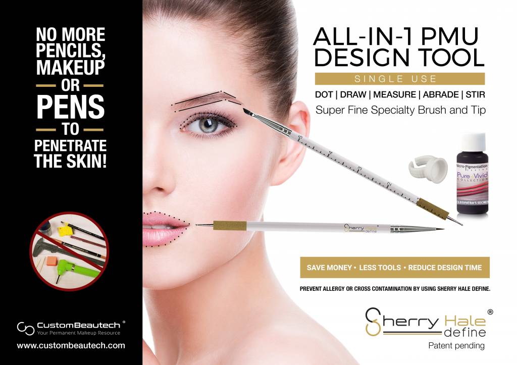 Sherry Hale Define Permanent Makeup Brush Tooll