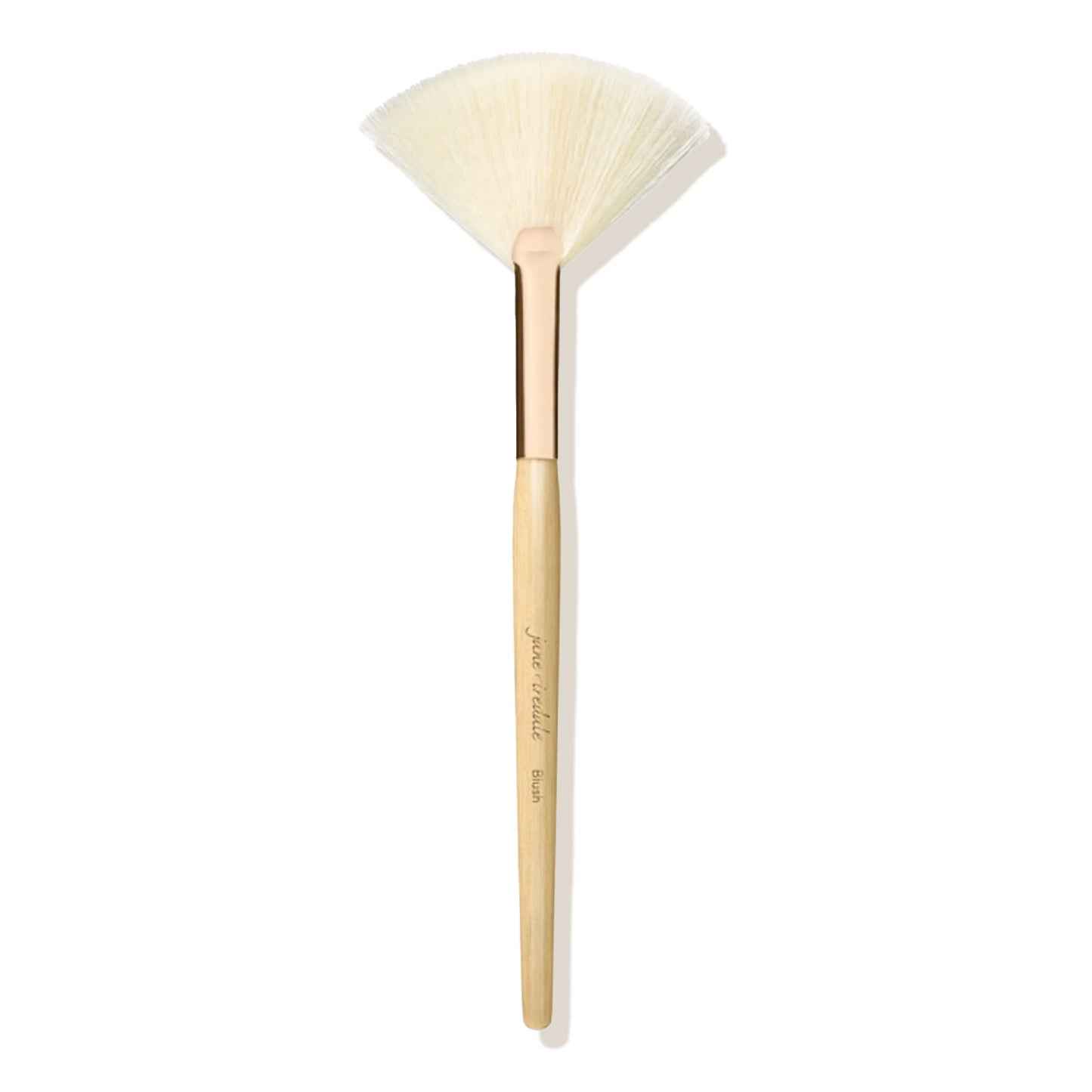 White Fan Brush