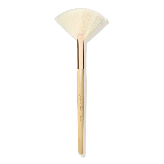 White Fan Brush